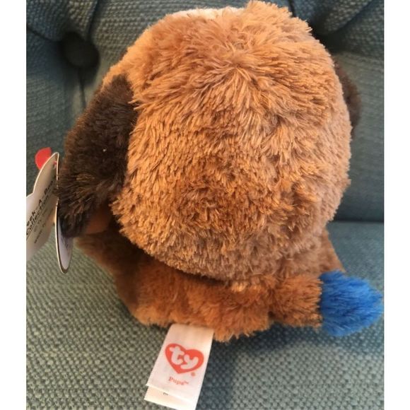 TY Beanie Boos Plush Peek-A-Boo 14" PUPS the Dog Puppy Cell Phone Holder NWT - Picture 4 of 7